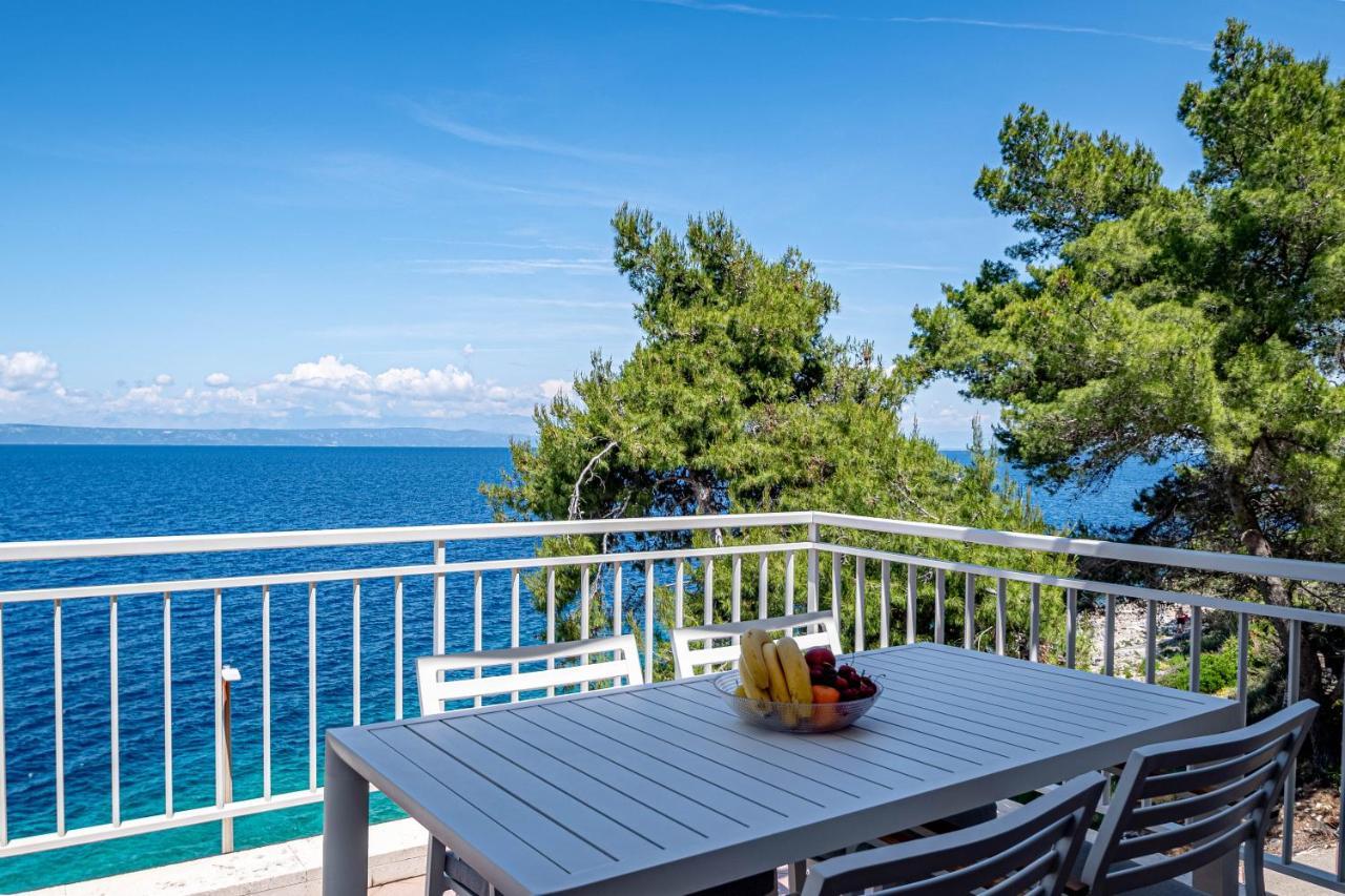 Beachfront Villa Tempera With Seaview Blato  Экстерьер фото