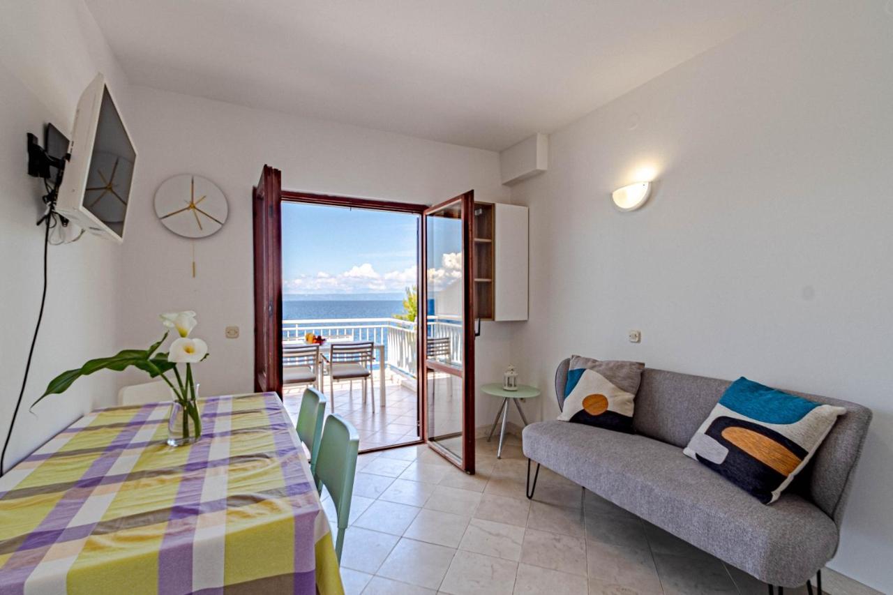 Beachfront Villa Tempera With Seaview Blato  Экстерьер фото